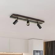 Lucande LED-loftspot Tiron, 3 lyskilder, 70 cm, eg