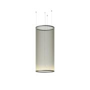 Vibia LED-hængelampe ARRAY grøn 193 x 83 cm cylinder 927 dæmpbar