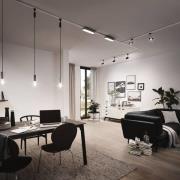 Paulmann URail strømforsyning midt, signalhvid, maks. 1000 W