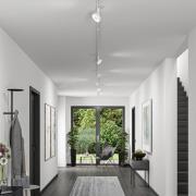 Paulmann URail Circle LED-spot, 3-trins dæmpning, 3000K, signalhvid