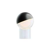 FRANDSEN LED-batteridrevet bordlampe Pila, sort, 20 cm, dæmpbar