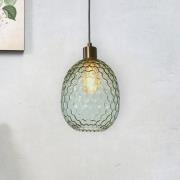 IT'S ABOUT ROMI Hængelampe Venice, oval, grøn, glas, E27