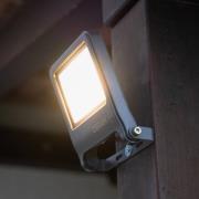 OSRAM udendørs LED-spot ENDURA FLOOD, grå 50 W 3.000 K IP65