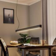 Hængelampe Soft grafit 125 cm
