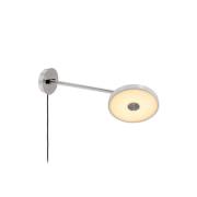 UMAGE LED-væglampe Asteria Long, grå, stål, stik