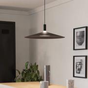 LED-smart-hængelampe Conomavilla-Z, sort, Ø 45 cm CCT RGB