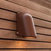 Udendørs væglampe ANCOR, brun, højde 15 cm, metal, GU10 IP54