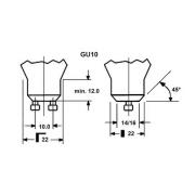 LED-pære SUPERIA RETRO ES50 GU10 4,6 W 930 600 lm 36°