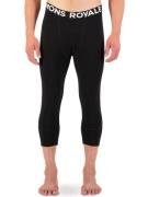 Mons Royale Merino Cascade Flex 200 3/4 Base Layer Bottoms sort