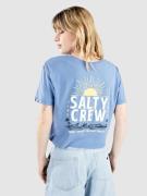 Salty Crew Cruisin Crop T-shirt blå