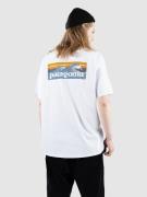 Patagonia Logo Pocket Responsibili T-shirt hvid