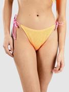 Hurley Solid Scrunch Moderate Tie Side Bikini underdel orange