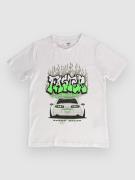 Mister Tee Faster Than Your Average Kids T-shirt hvid