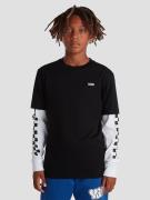 Vans Long Check Twofer Kids Longsleeve T-Shirt sort