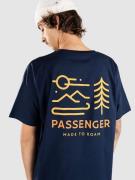 Passenger Phoenix Organic Cotton T-shirt blå