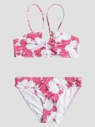 Roxy Totally Iconic Bralette Kids Bikini Set pink