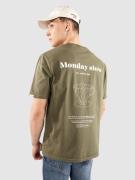 Anerkjendt Akkikki Monday Slow T-shirt grøn