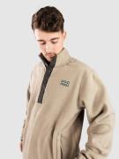 Dravus Echo Half-Zip Fleecepullover brun