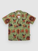 The Dudes Beelzebud Green Hawaiian Skjorte mønster