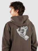 Santa Cruz Topo Hand Back Hættetrøje med lynlås sort