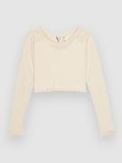 Roxy Hey Yeah Yeah Pointelle Kids Longsleeve T-Sh brun