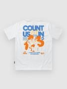 The Dudes Count Us In T-shirt hvid