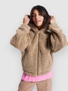 Roxy City Track Sherpa Jakke brun