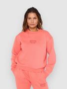 Rip Curl Surf Staple Relaxed Crew Sweater pink