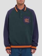 Volcom Fa Nando Von Arb Crew Half-Zip Sweater grøn