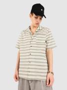 Blue Tomato Ethno Striped Linen Skjorte grøn