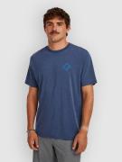 O'Neill Hybrid Polygiene Back Print T-shirt blå