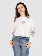 Santa Cruz Sun Daze Patch Langærmet t-shirt hvid