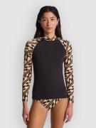 Billabong Tropic Surf Print Longsleeve Lycra sort