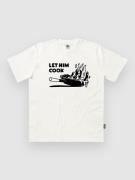 The Dudes Let Him Cook Classic Standard T-shirt hvid