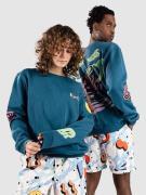 The Dudes Swizzlehead Classic Sweater blå