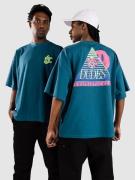 The Dudes Unathletic Club Back Classic Oversize He T-shirt blå