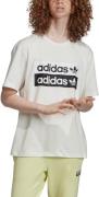 Adidas R.y.v. Logo Tshirt Herrer Kortærmet Tshirts Hvid L