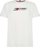 Tommy Hilfiger Essentials Big Logo Tshirt Herrer Tøj Hvid S