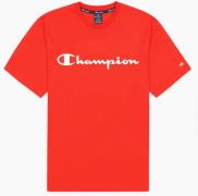 Champion Light Cotton Big Script Logo Tshirt Herrer Kortærmet Tshirts ...