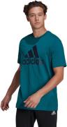 Adidas Essentials Big Logo Tshirt Herrer Sommer Tilbud Grøn 2xl