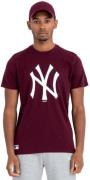 New Era Team Logo New York Yankees Tshirt Herrer Tøj Rød L