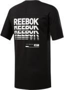 Reebok Speedwick Move Tshirt Herrer Kortærmet Tshirts Sort 2xl