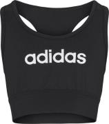 Adidas Sports Single Jersey Fitted Sports Bh Piger Sports Bh Sort 140