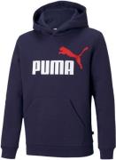 Puma Essentials Logo Hættetrøje Unisex Tøj Blå 110