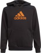 Adidas Badge Of Sport Logo Hættetrøje Unisex Tøj Sort 128