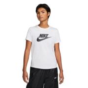 Nike Sportswear Essentials Logo Tshirt Damer Spar2540 Hvid Xs