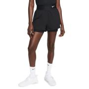 Nike Court Drifit Advantage Tennis Shorts Damer Tøj Sort Xs
