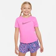 Nike Drifit One Tshirt Piger Kortærmet Tshirts Pink 128137 / S