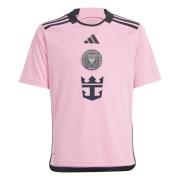 Adidas Inter Miami Home Fodboldtrøjer Unisex Kortærmet Tshirts Pink 16...