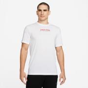 Nike Pro Drifit Trænings Tshirt Herrer Kortærmet Tshirts Hvid S